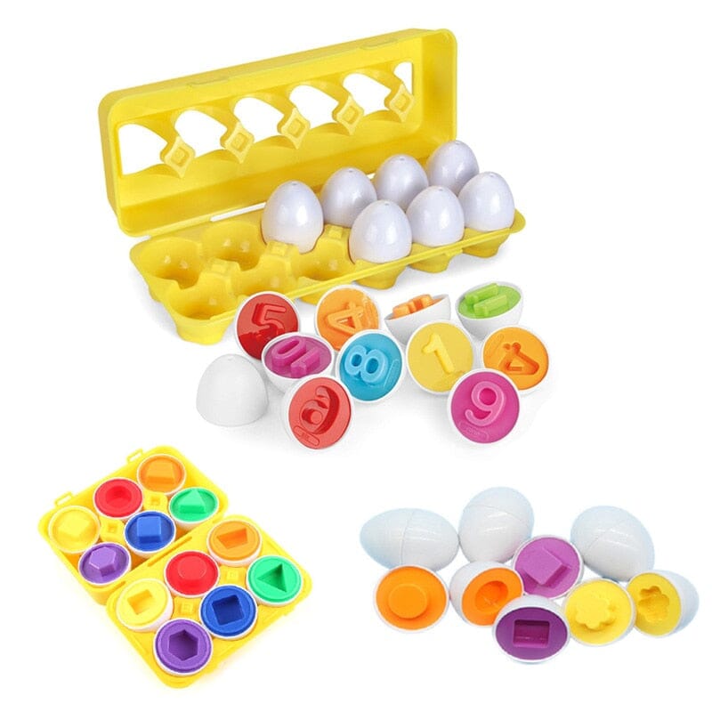 Brinquedo Educativo Ovos Divertidos kids35 cegonhakids 