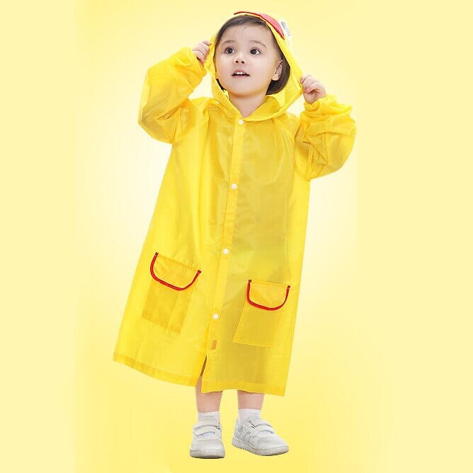 Capa de Chuva Temática abebe45 cegonhakids Amarelo 