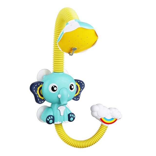 Chuveiro Elétrico de Elefante para Banho abebe52 cegonhakids Azul 