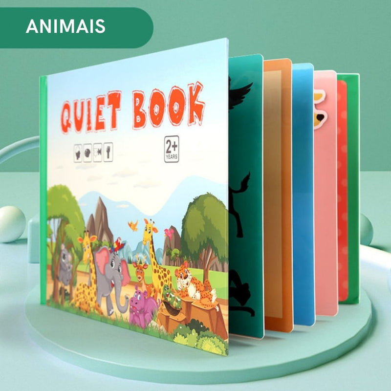 Livro Educativo Montessori kids04 cegonhakids Animais 