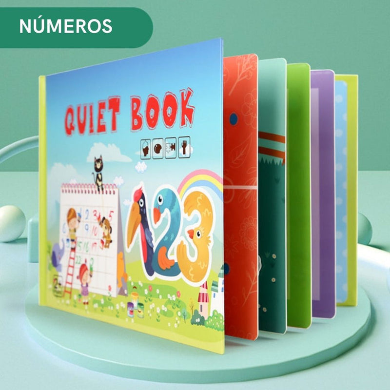 Livro Educativo Montessori kids04 cegonhakids Números 