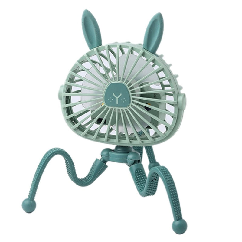 Ventilador Infantil Portátil abebe06 cegonhakids Verde 